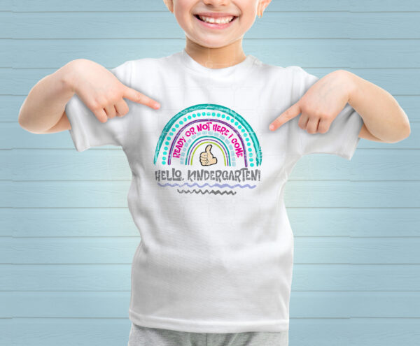 Kindergarten PNG, Back to School Design, Sublimation Designs Downloads, PNG File