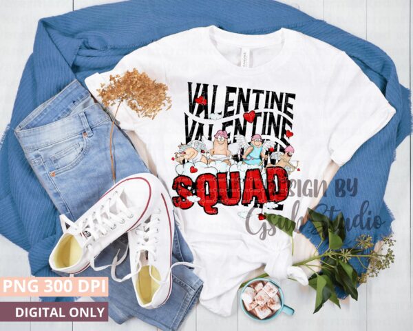 Valentine Squad Cupid Penis Funny Adult Sublimation Design Digital download - Image 3